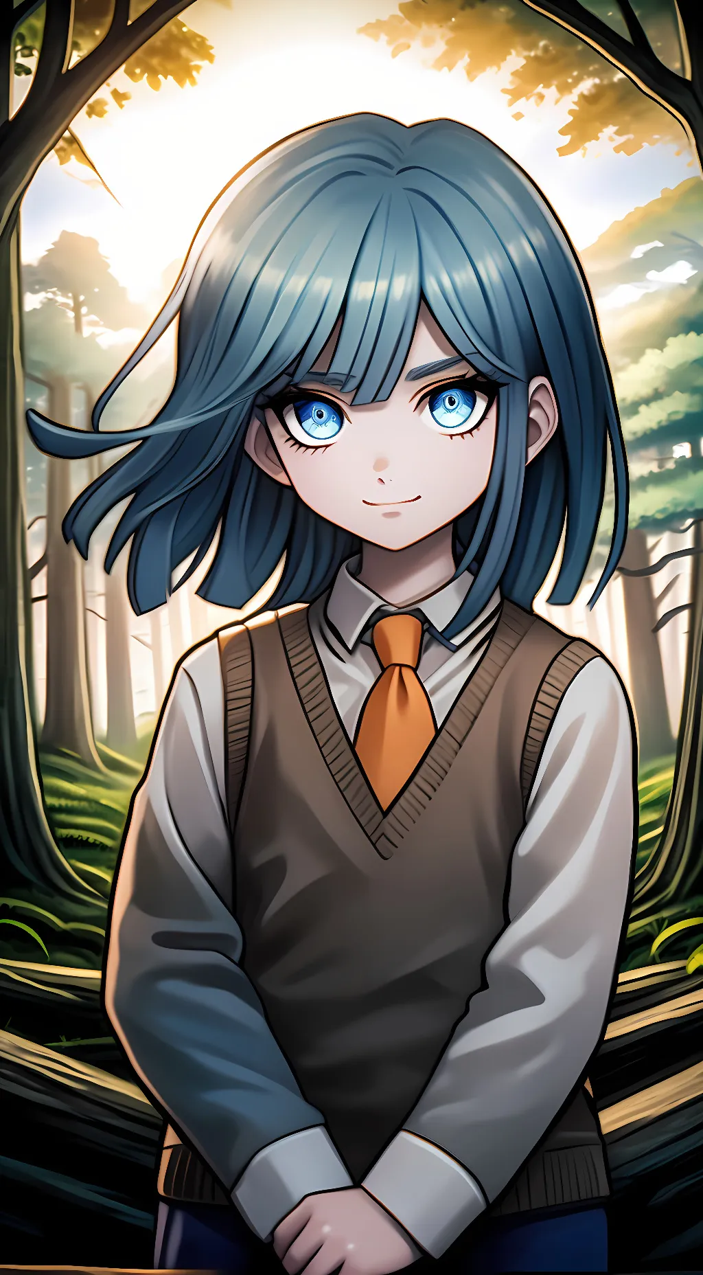 ai character:  Rei Mikagami  background