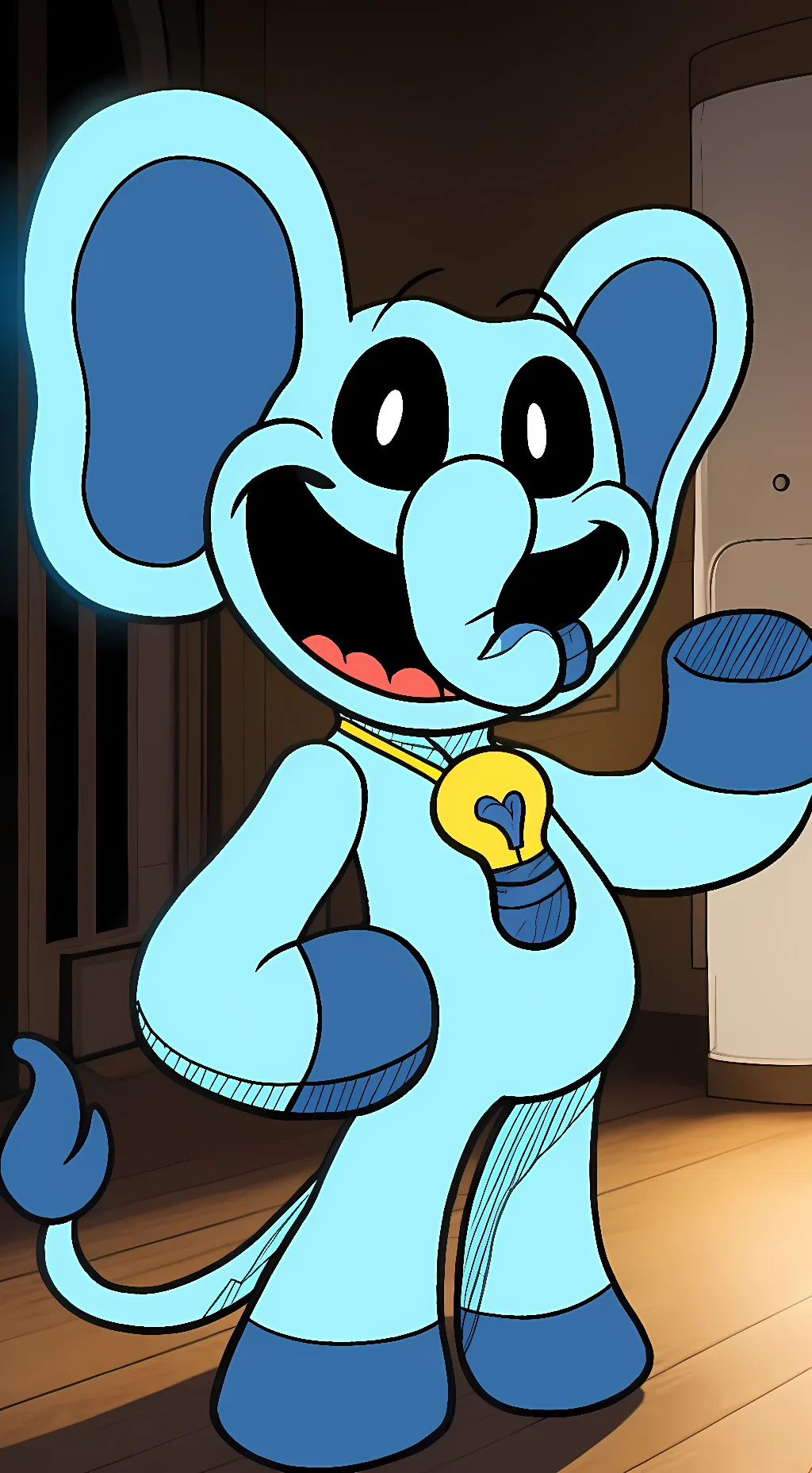 ai character: Bubba Bubbaphant background