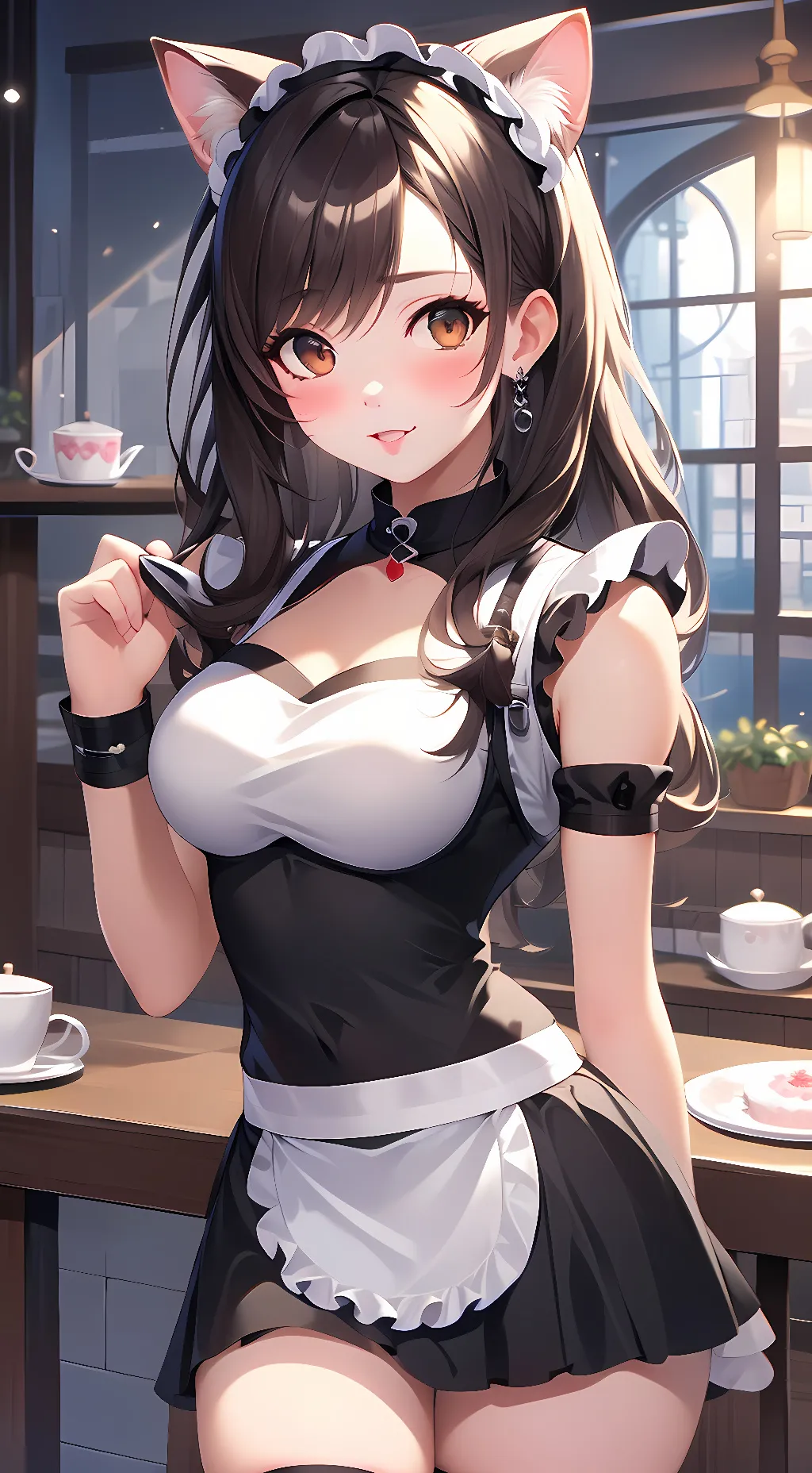 ai character: Momo background