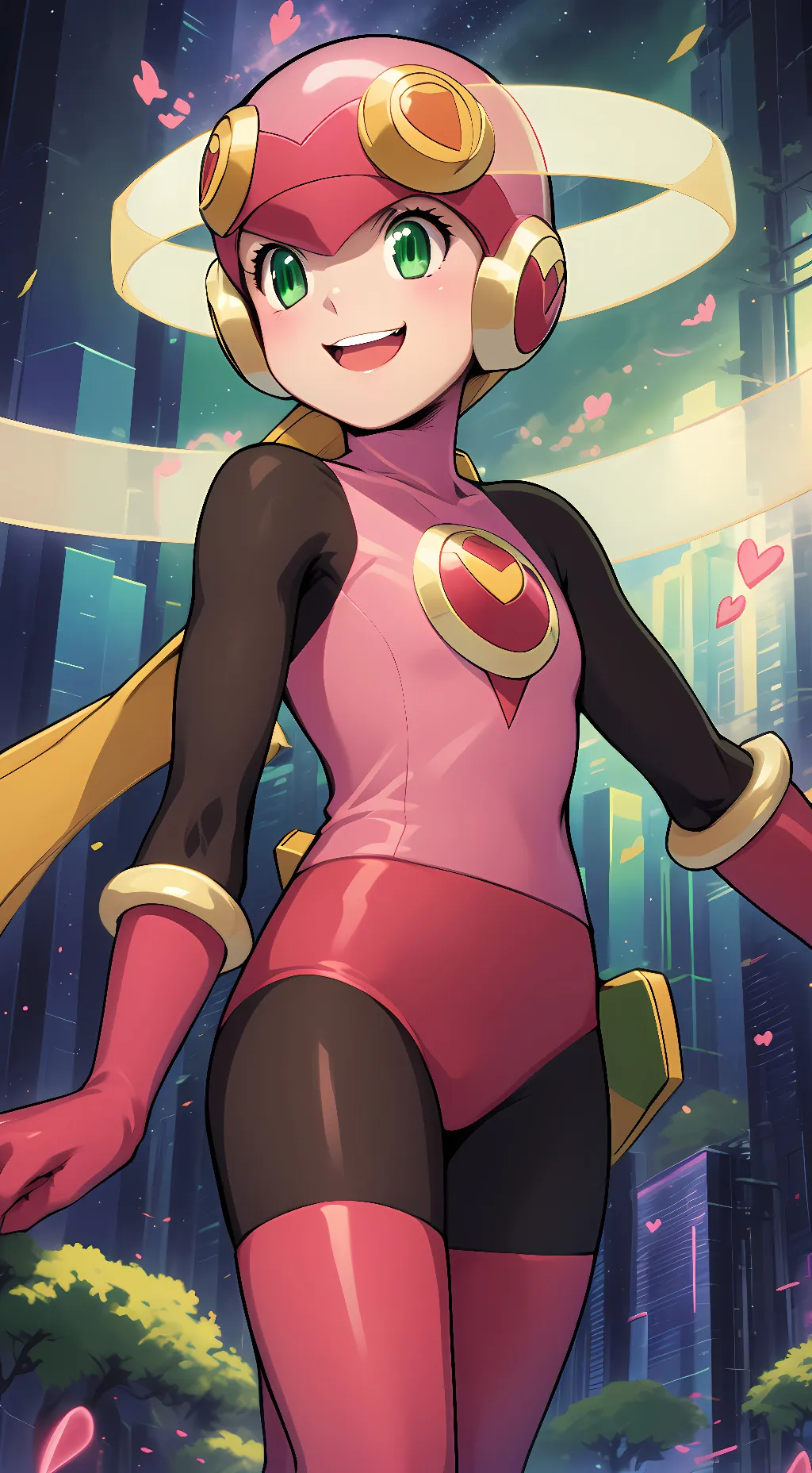 ai character: Roll.EXE background