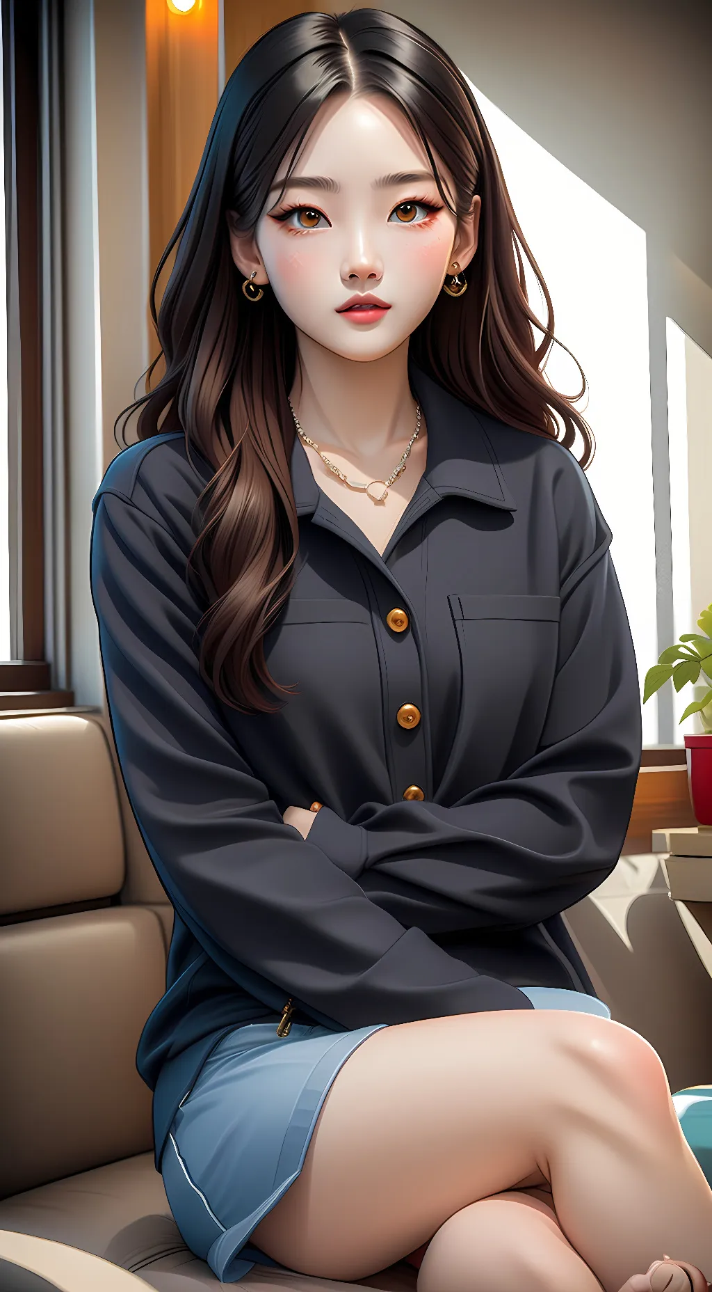 ai character: EH background