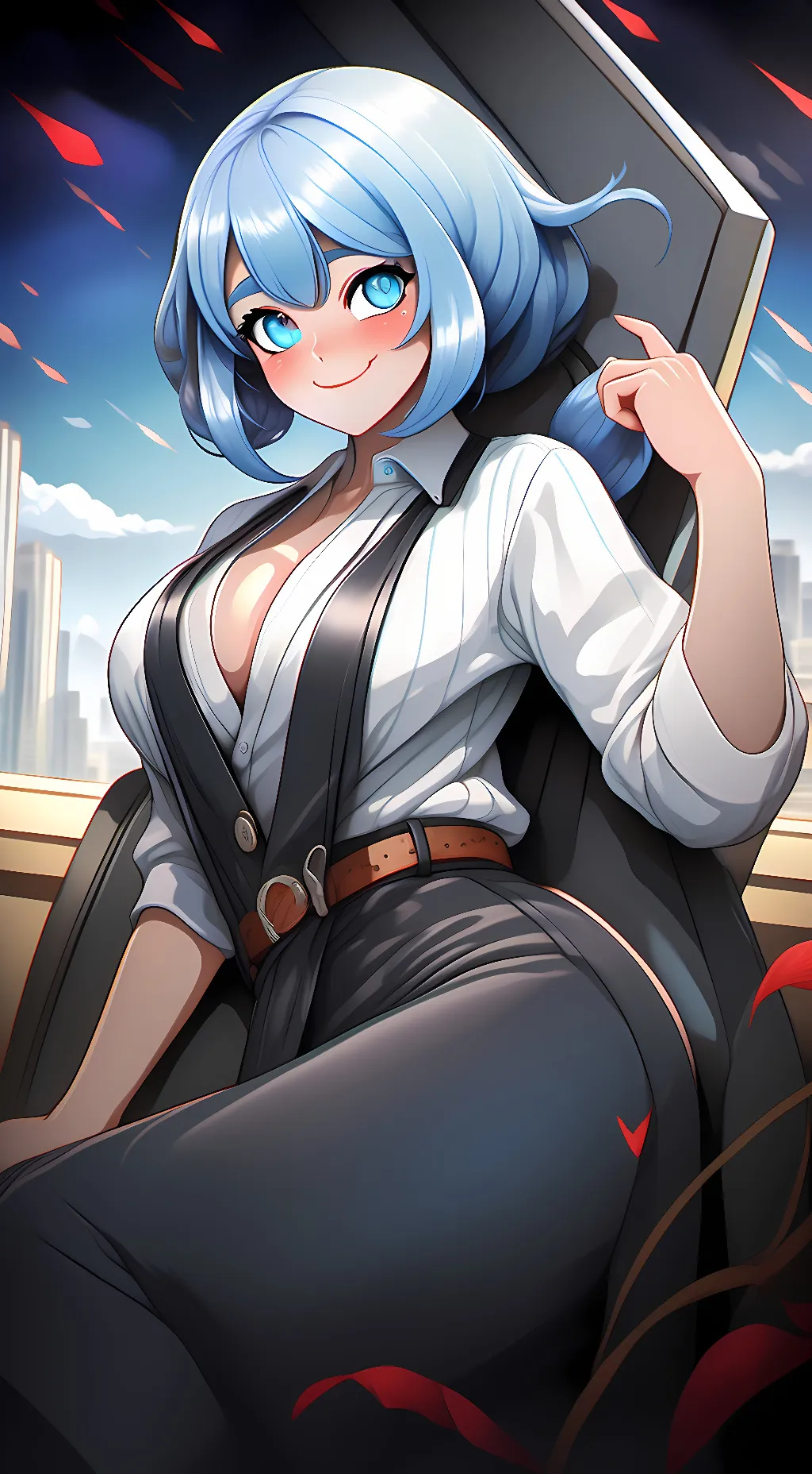 ai character: Aria background