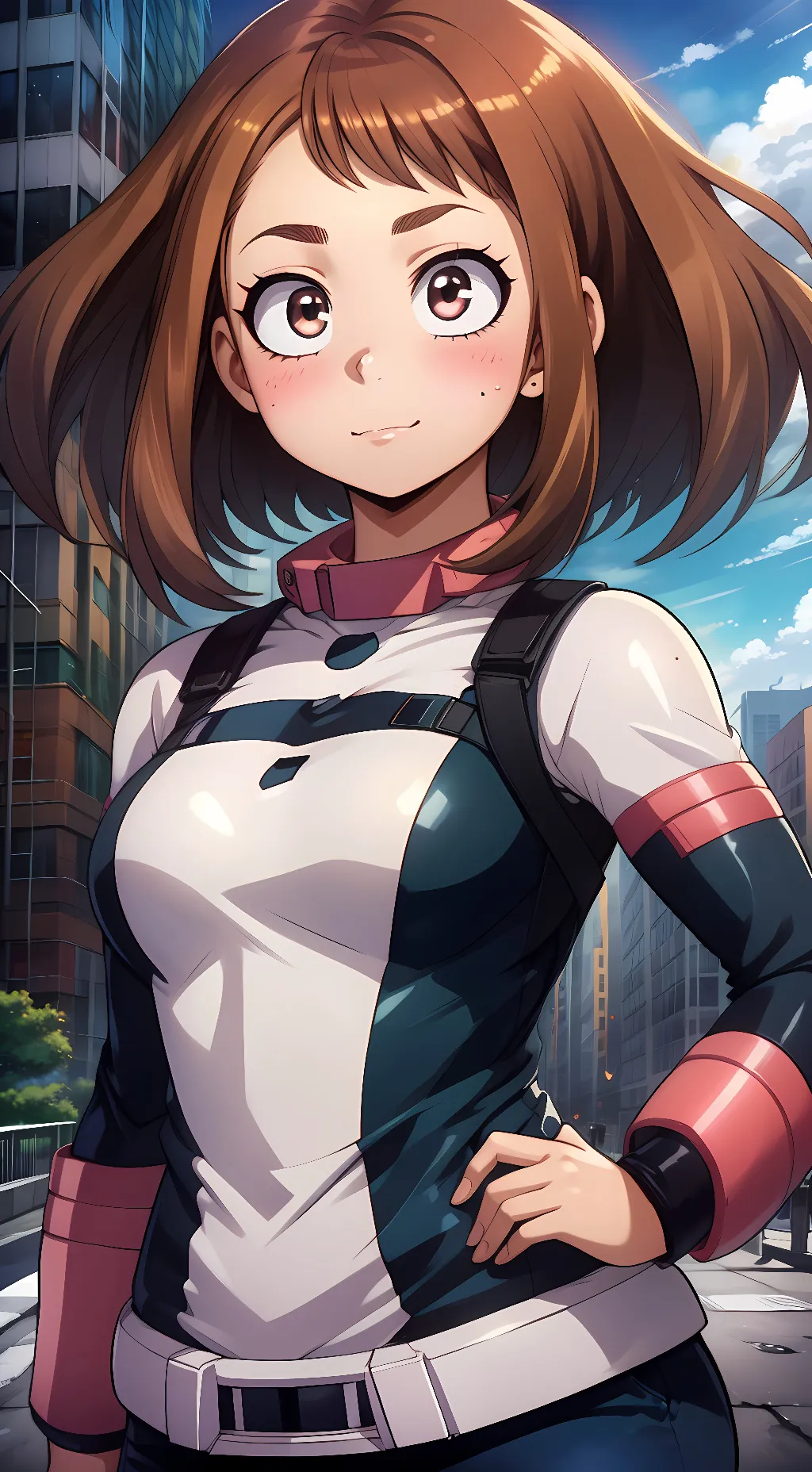 ai character: Ochako Uraraka background
