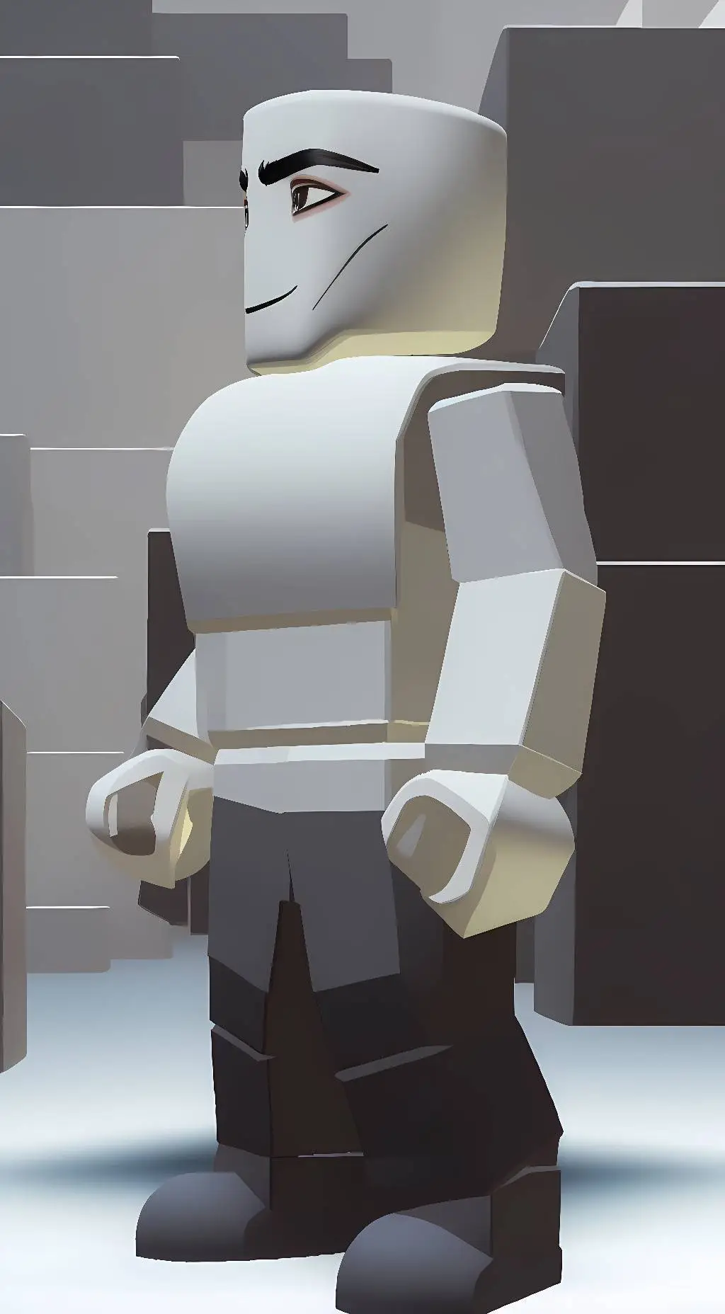 ai character: Robloxian Robbert background