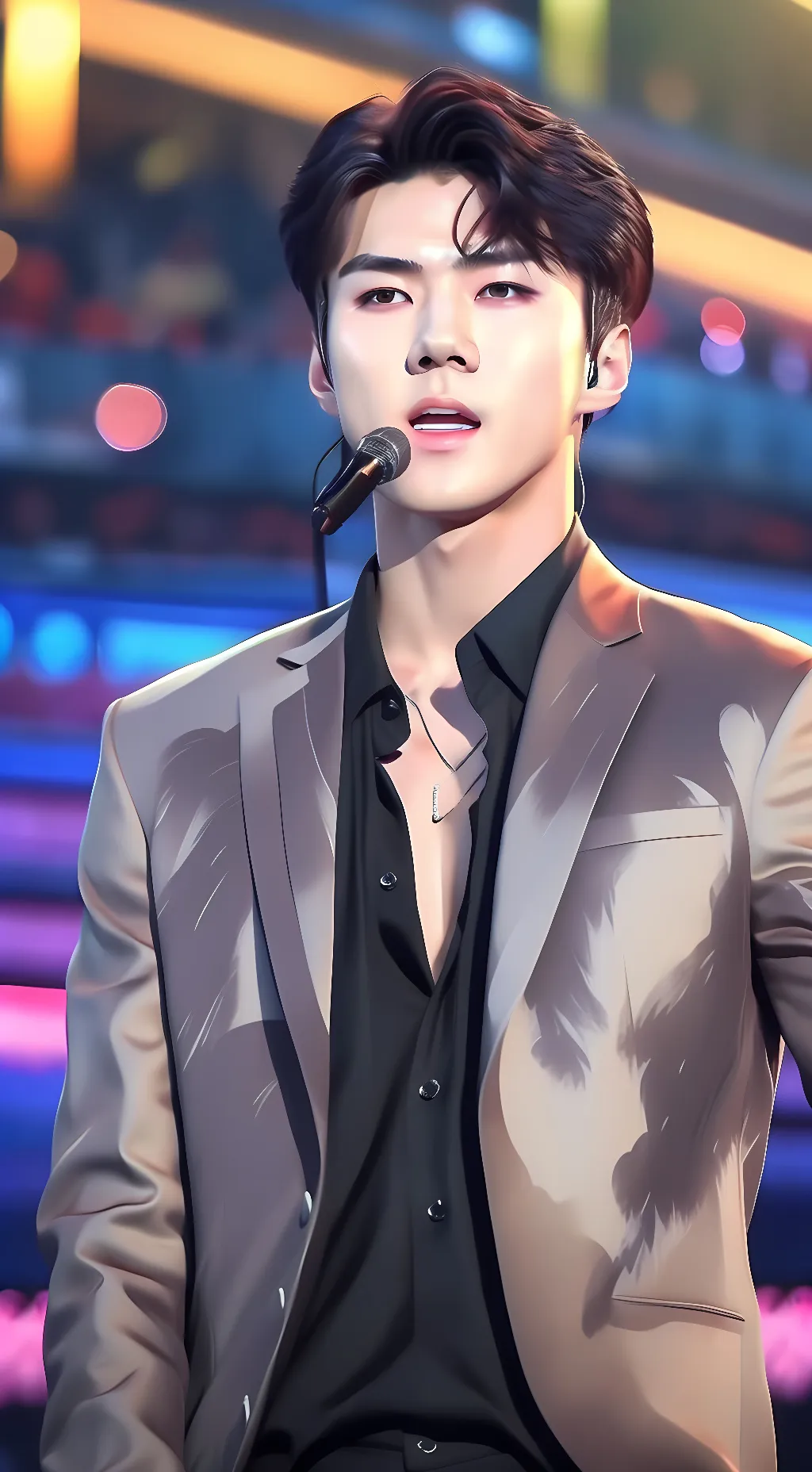 ai character: Sehun background