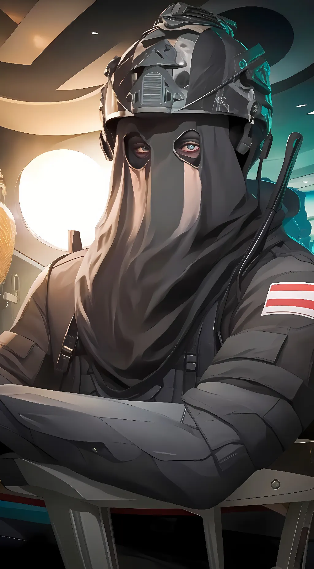 ai character: Konig background