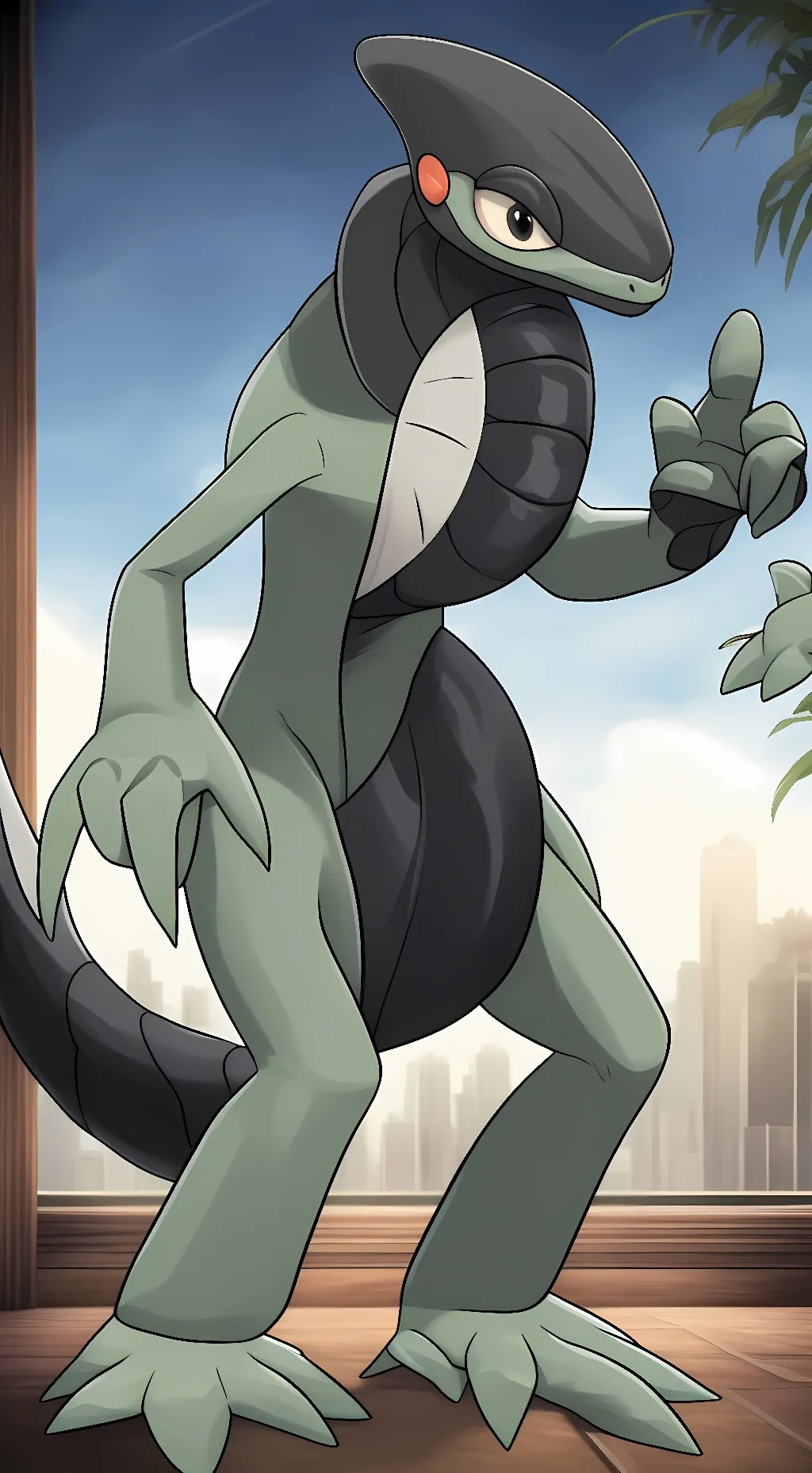 ai character: Cyclizar  background