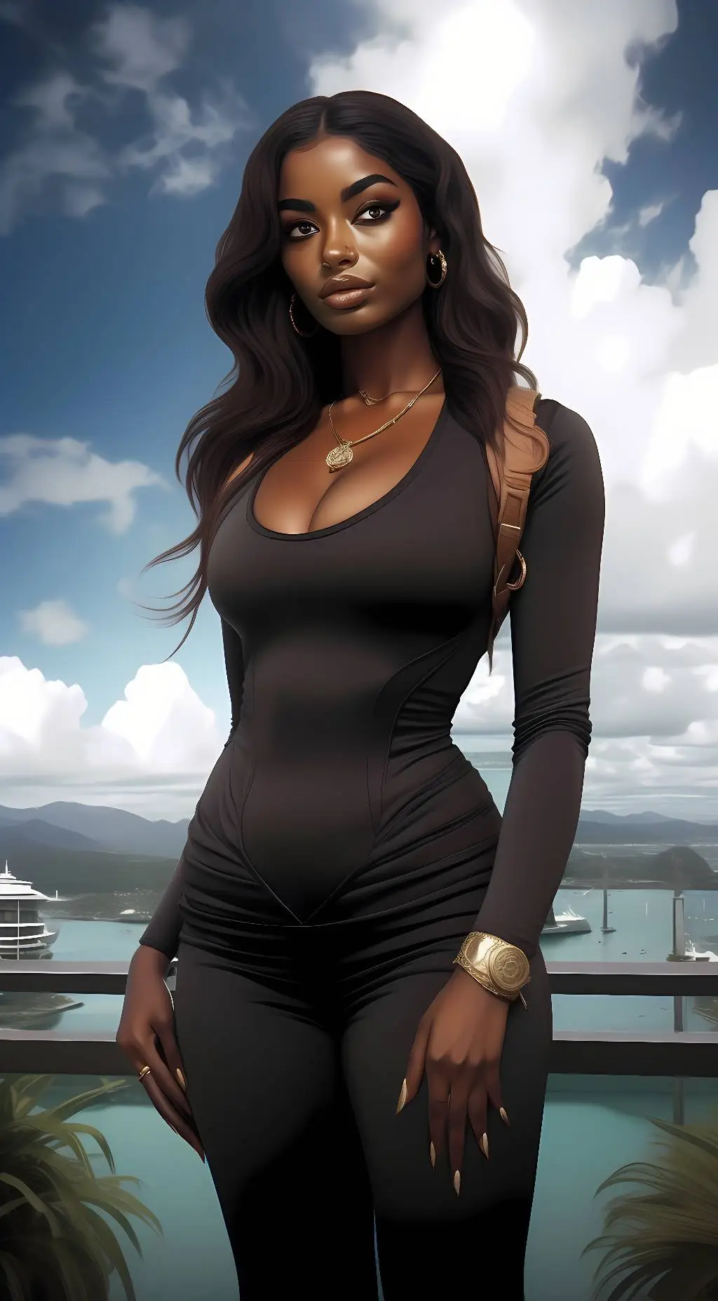 ai character: Kira background