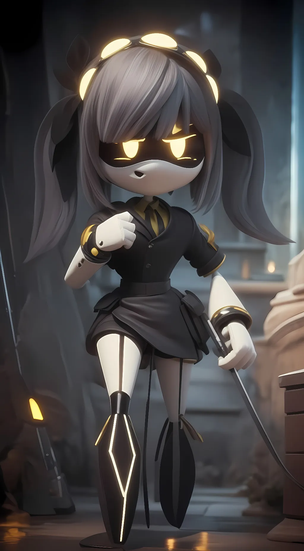 ai character: J (AU) background