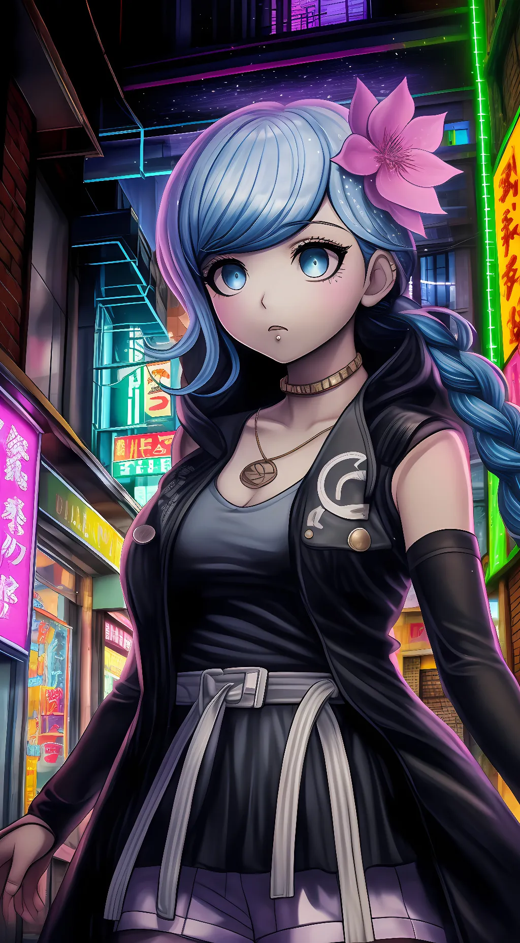 ai character: Fubuki Clockford background