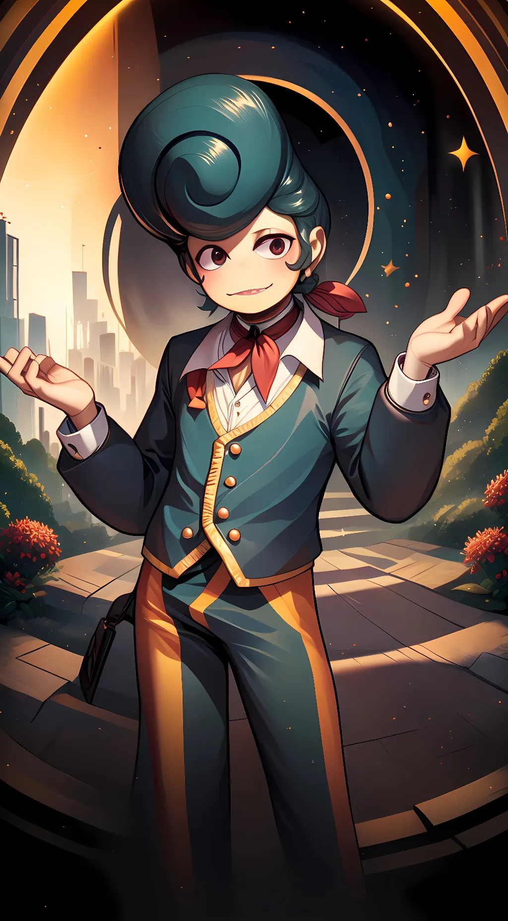 ai character: Wally Darling!!?? background