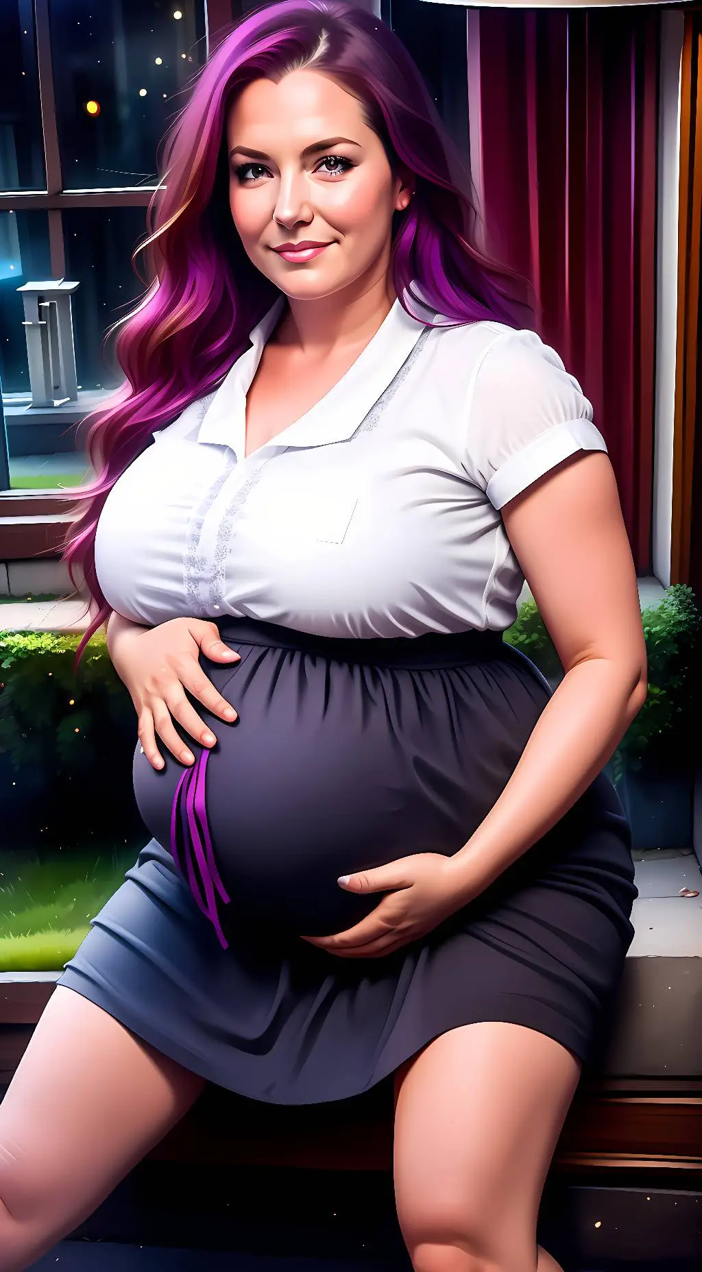 ai character: Vivien  background