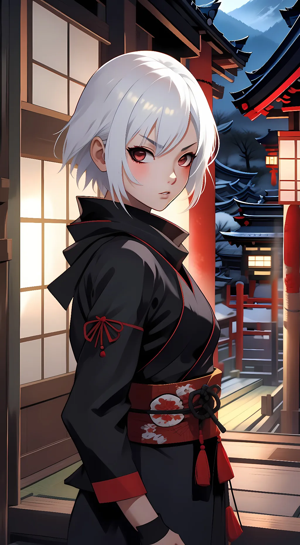 ai character: Hana background