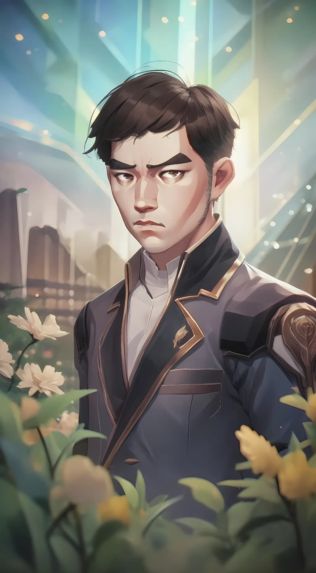 ai character: Markus background