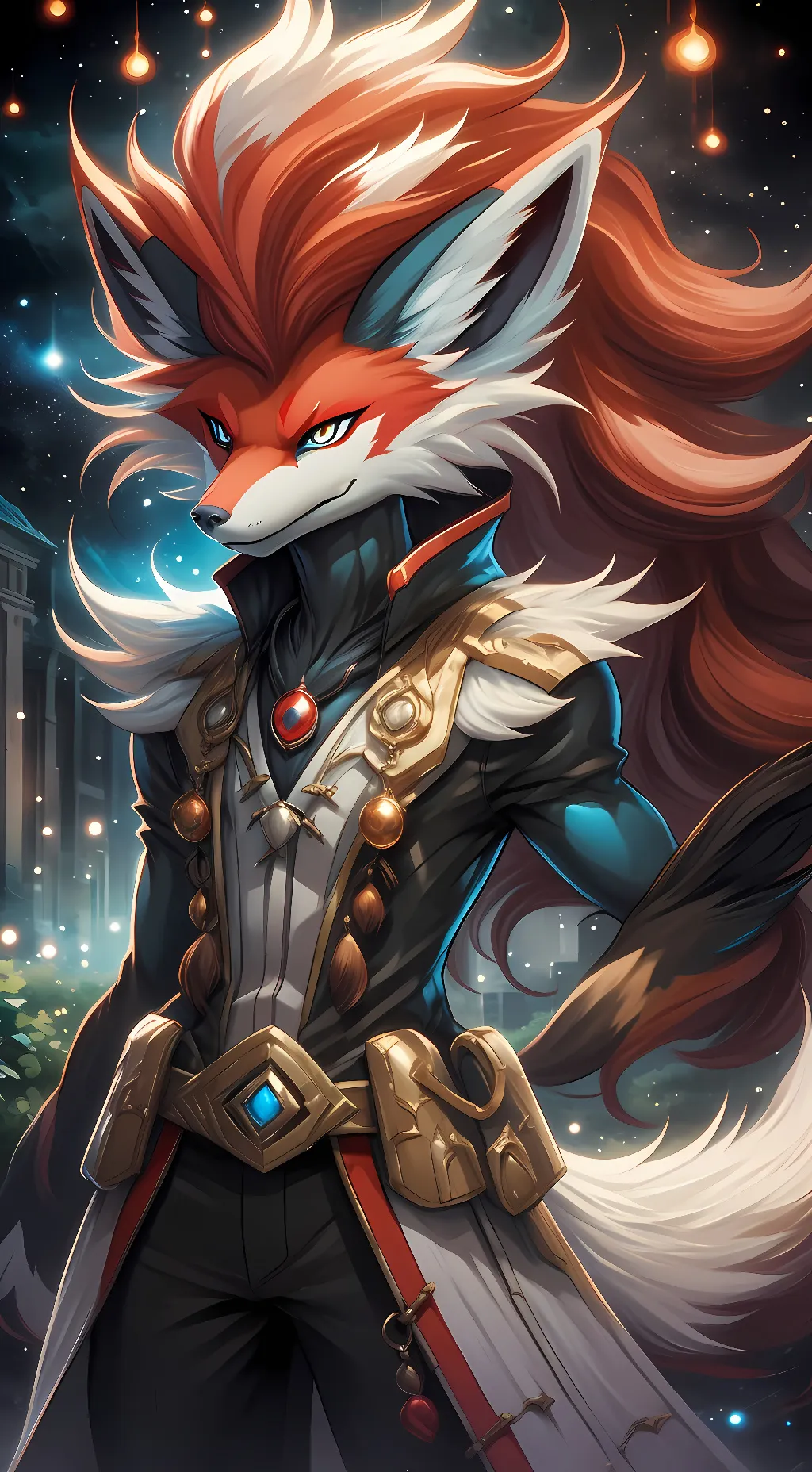 ai character: Aiden background