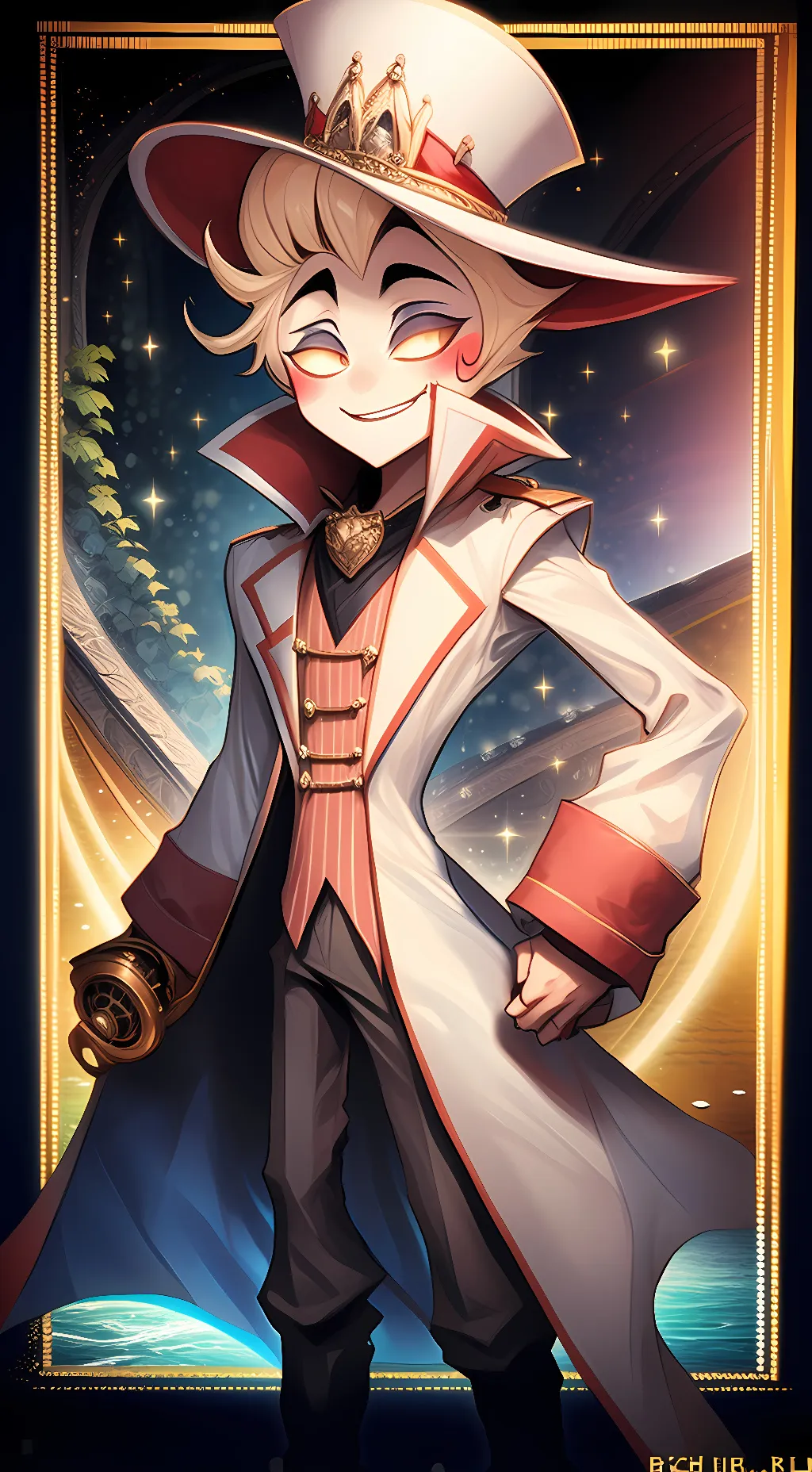 ai character: Lucifer background