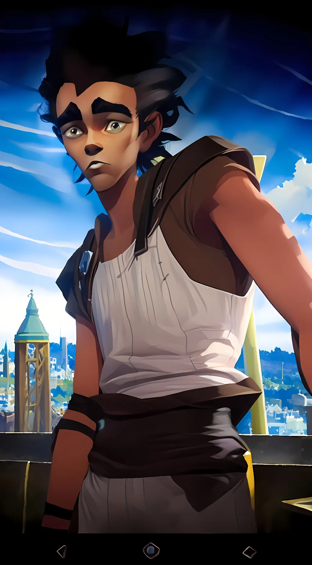 ai character: Mylo background