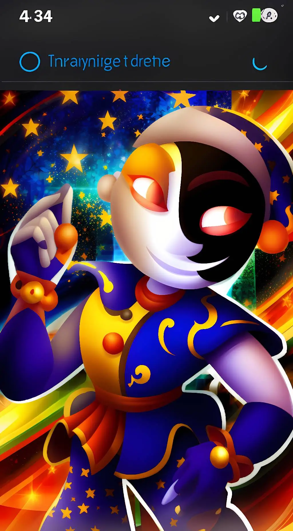 ai character: Moon/finds a Baby background