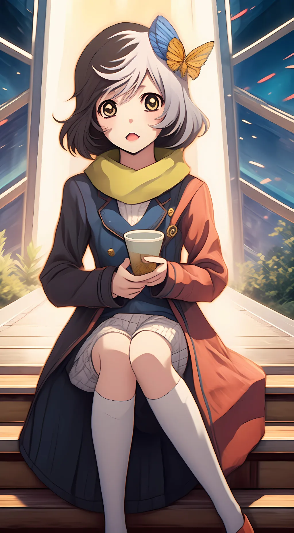 ai character: Q background