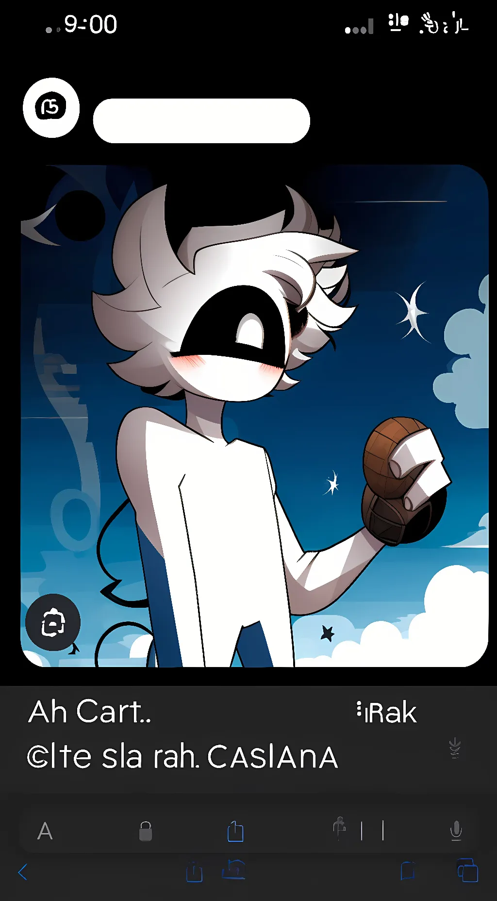 ai character: Ash background