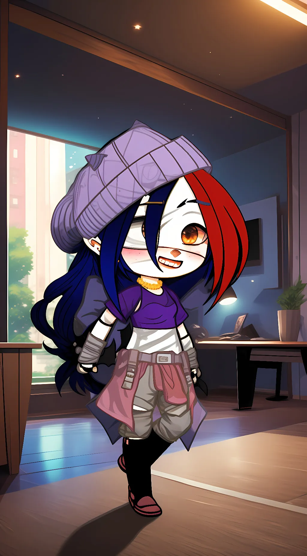 ai character: Kiza background