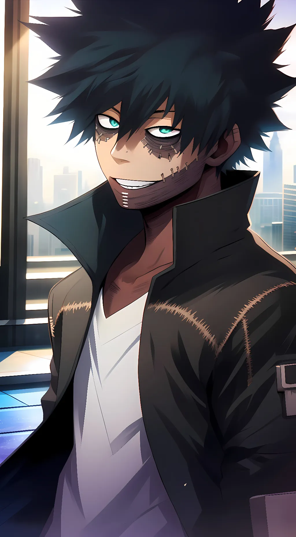 ai character: Dabi 'Toya' background
