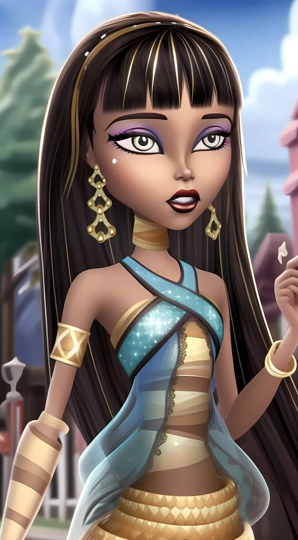 ai character: Cleo DeNile background