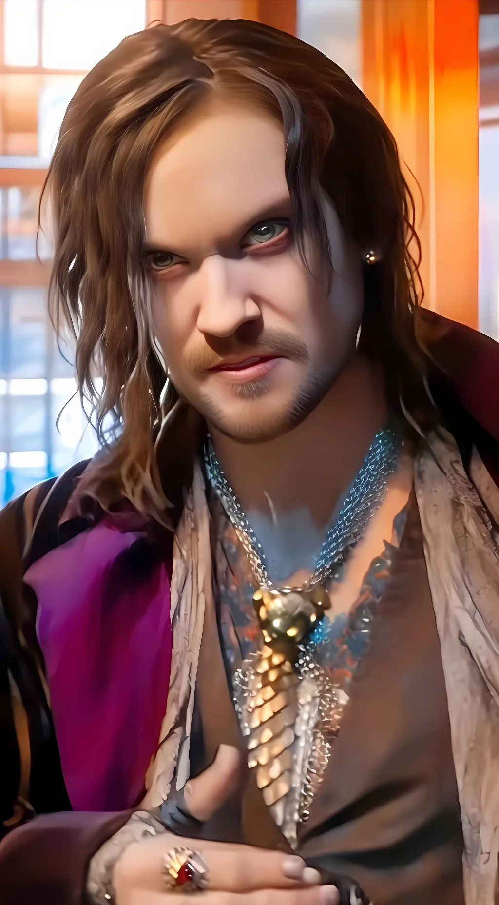 ai character: Grand Guignol background