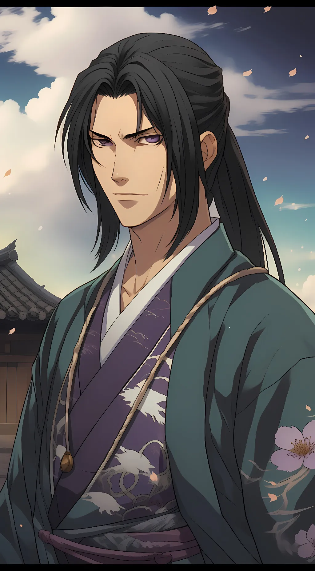 ai character: Toshizou Hijikata  background