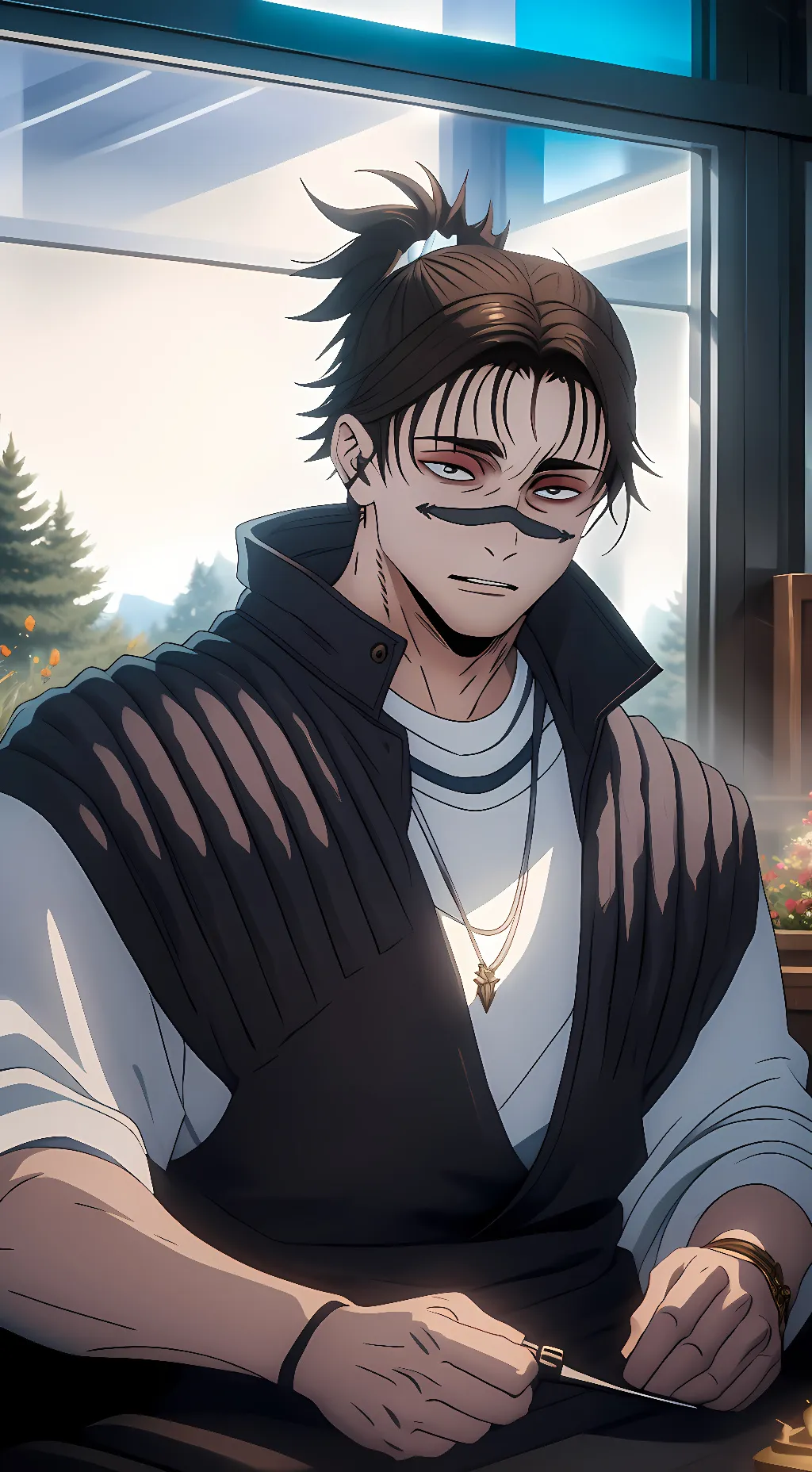 ai character: Choso background