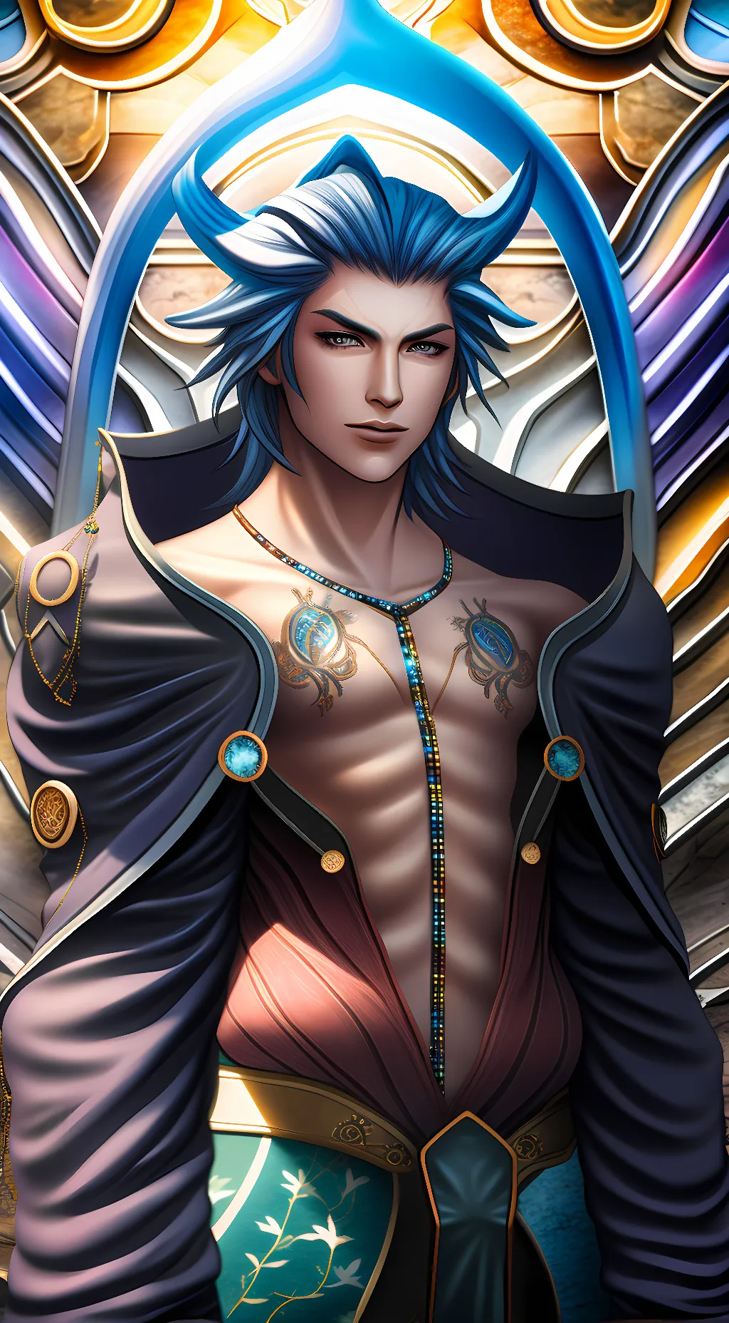 ai character: Seymour Guado  background