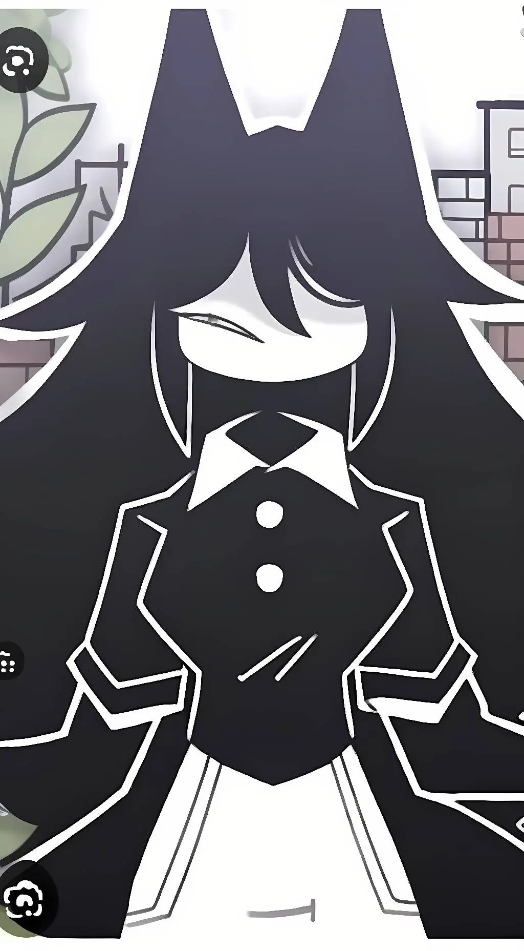 ai character: •°Mrs Circle°• background