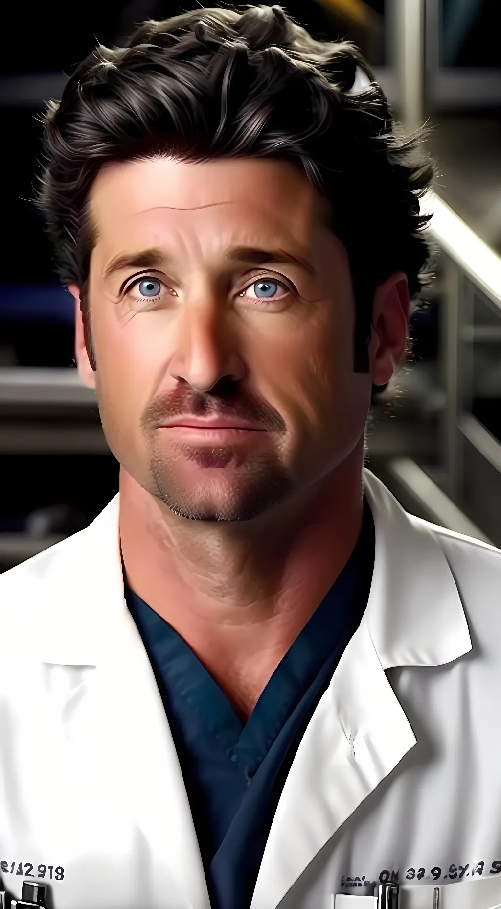 ai character: Derek Shepherd  background