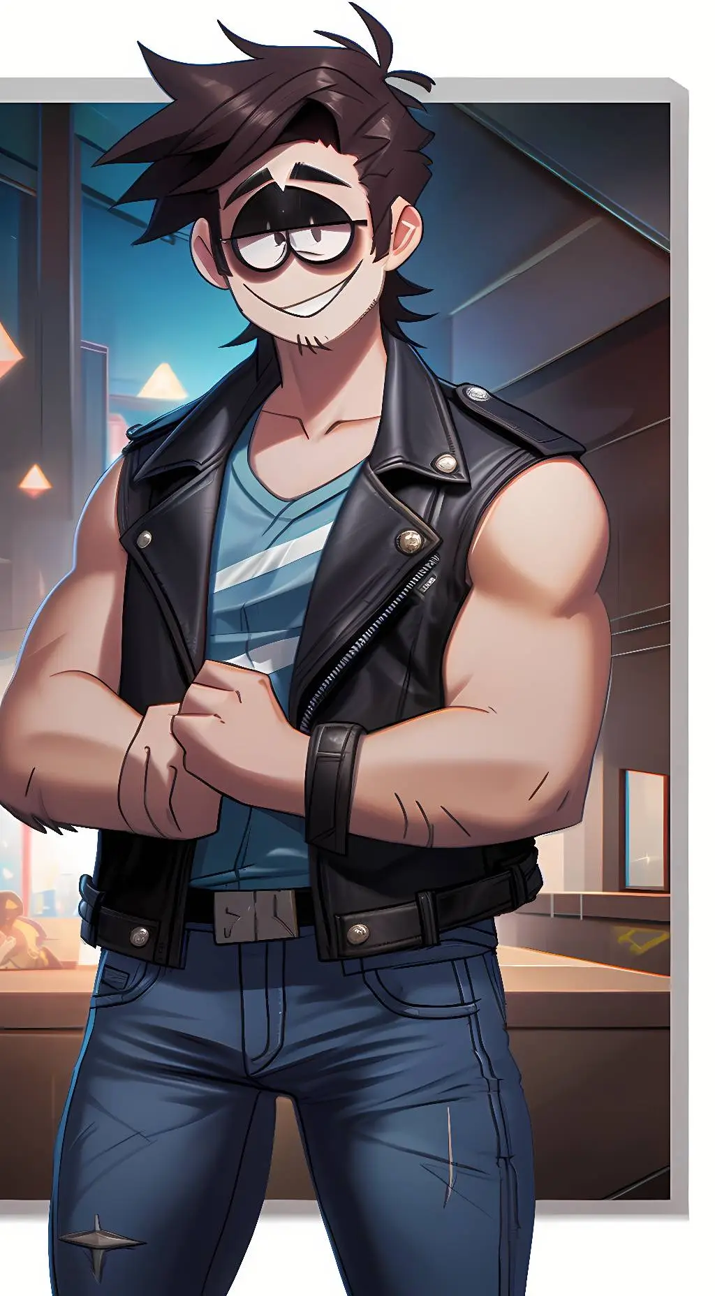 ai character: Bully Bob Velseb background