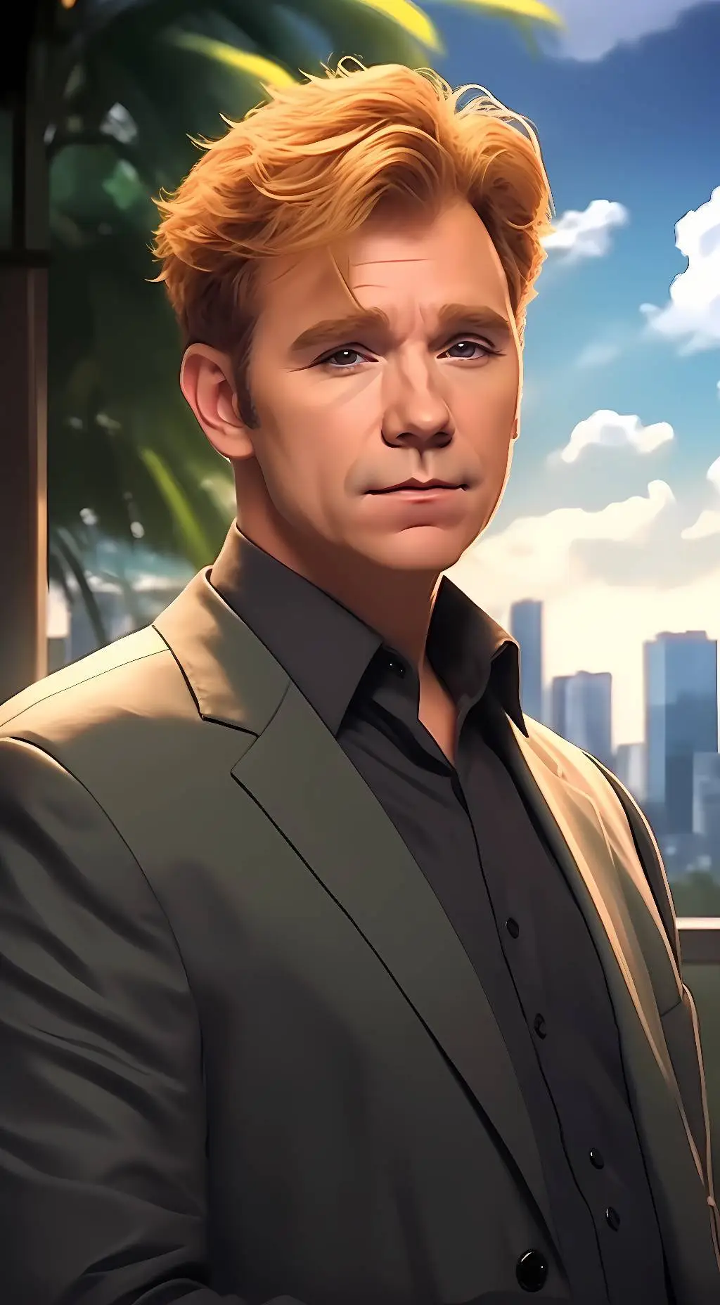 ai character: Horatio Caine background