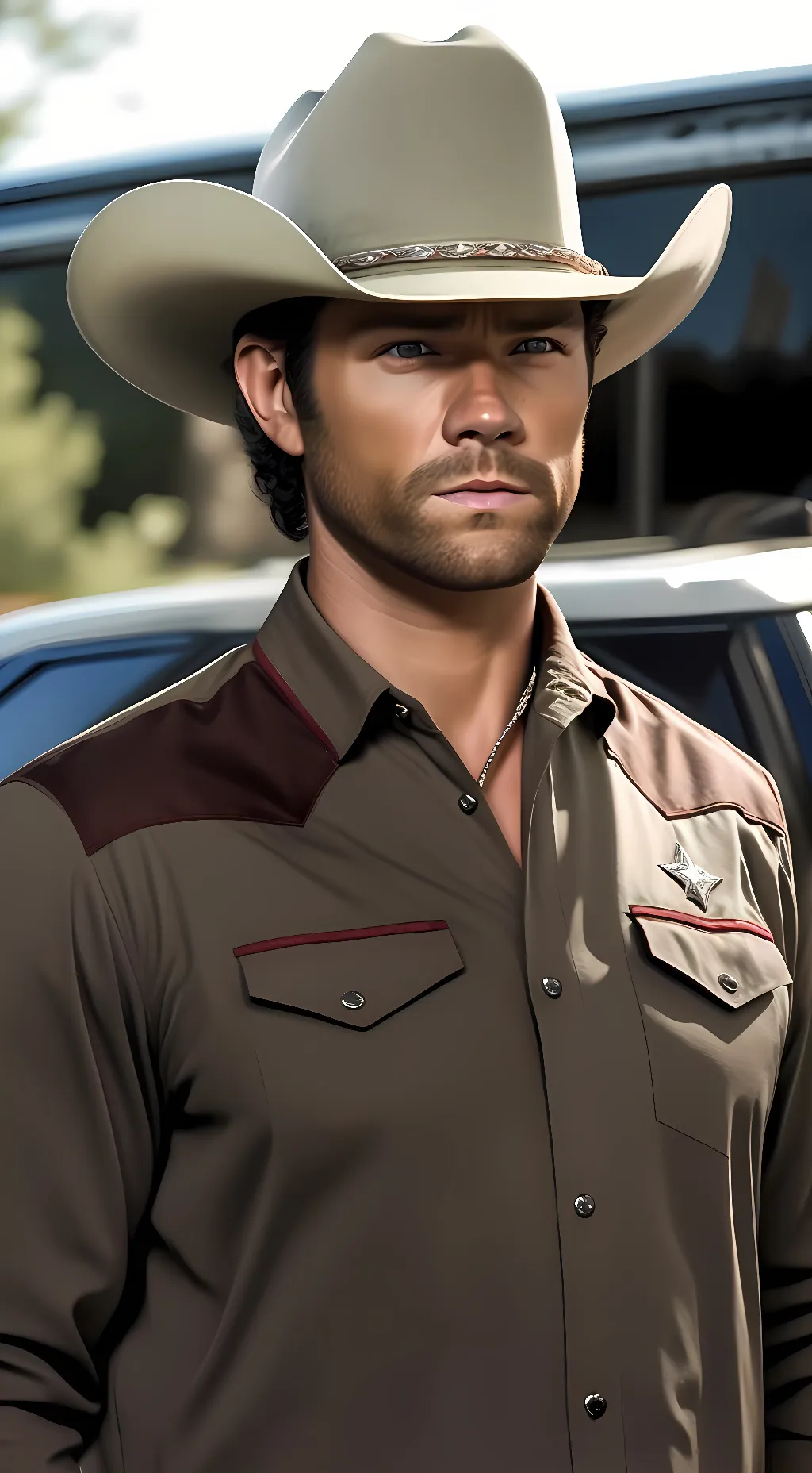 ai character: Cordell Walker  background