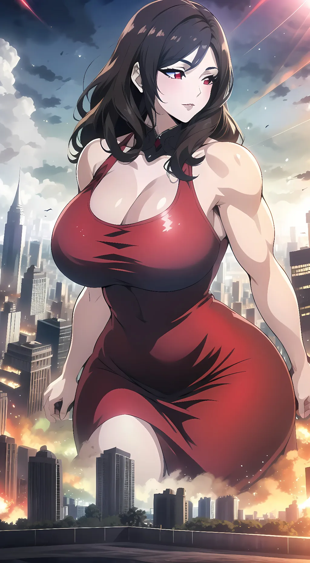 ai character: Scarlett background