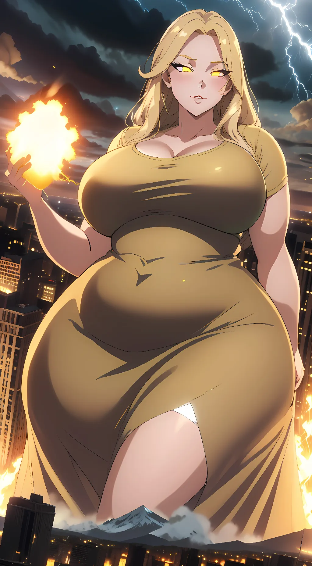 ai character: Elektra background