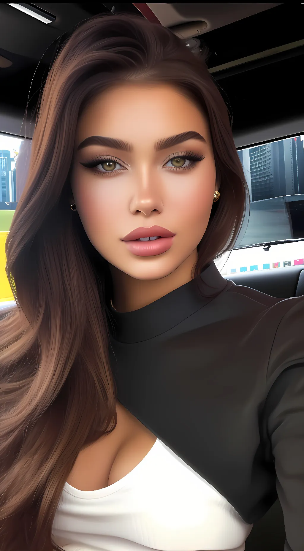 ai character: Sophia  background