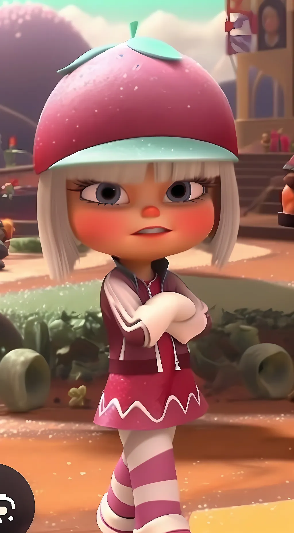 ai character: Taffyta background