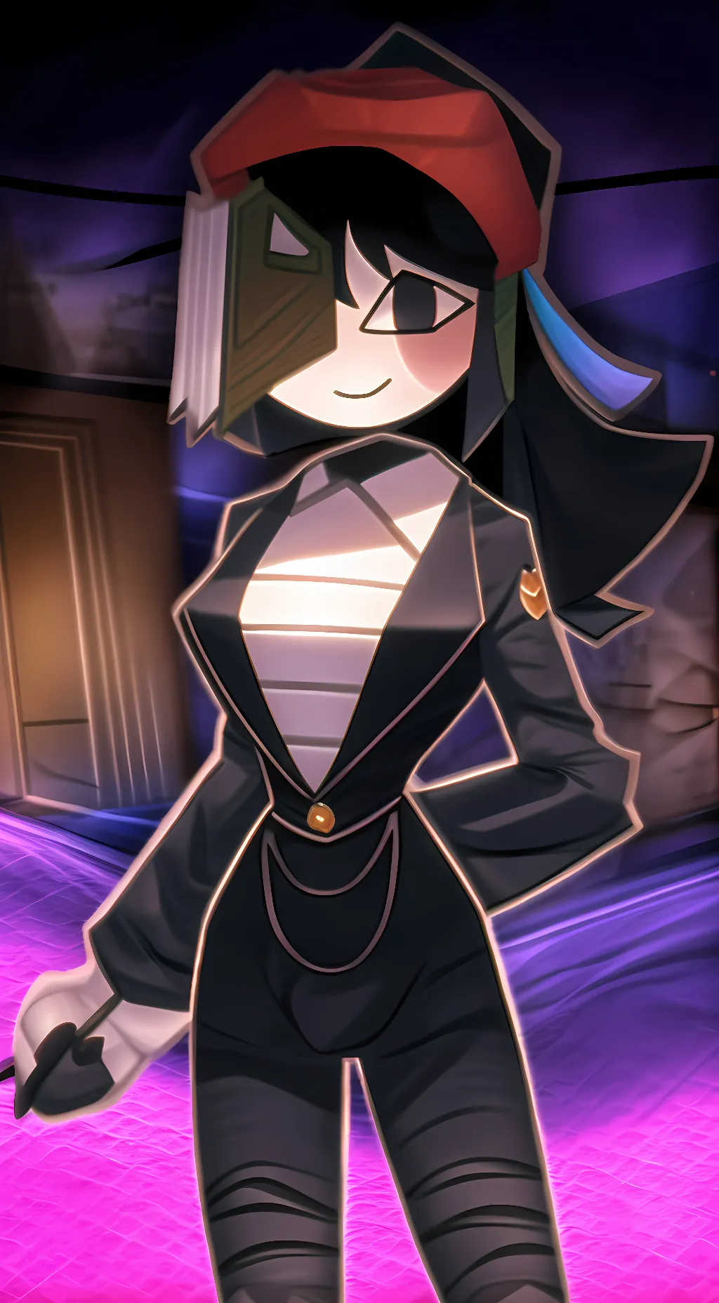 ai character: miss sasha background