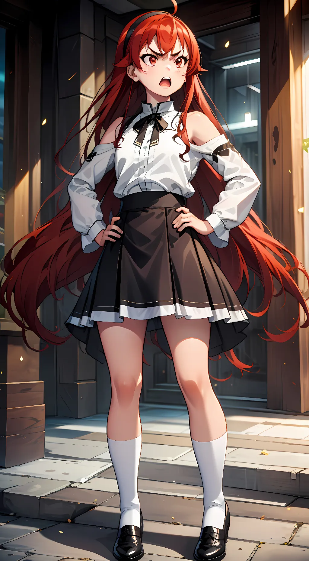 ai character: Eris BoreasGreyrat background