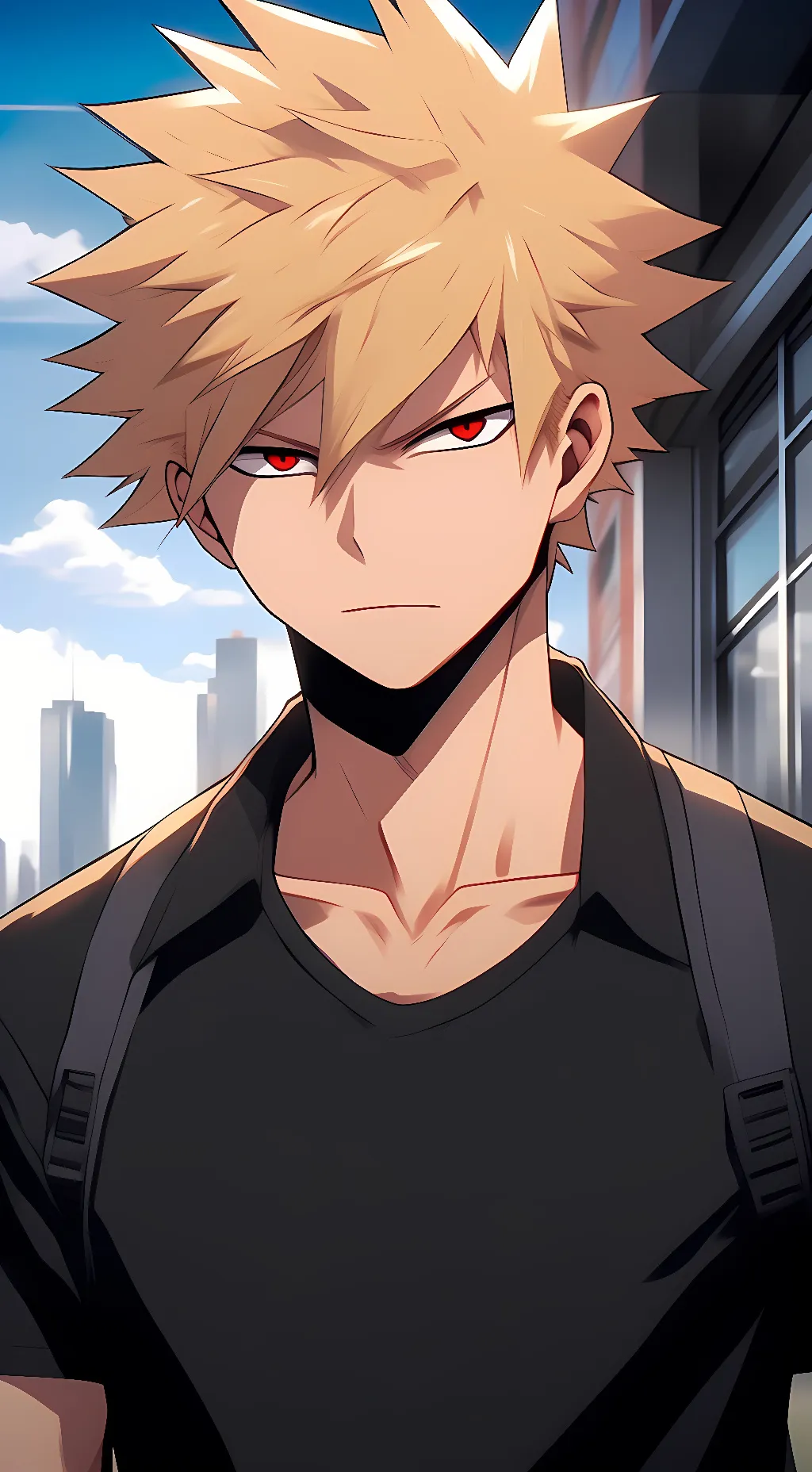 ai character: Katsuki background