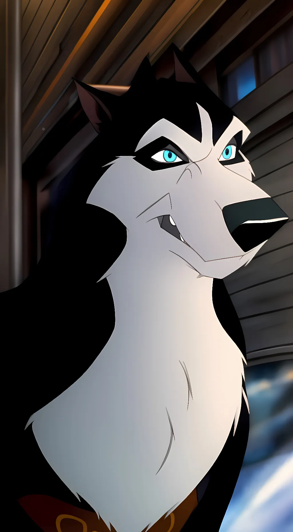 ai character: Steele background