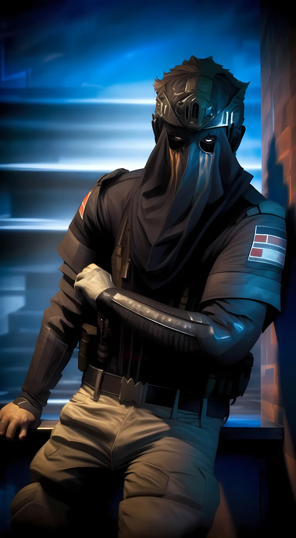 ai character: König background