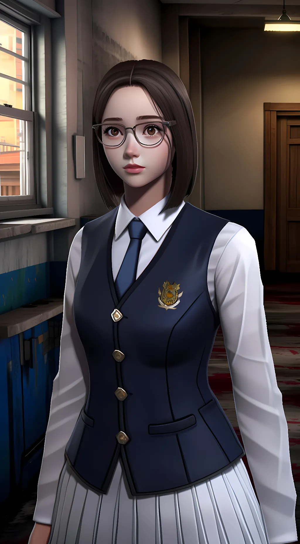 ai character: Seol Ji-hyeon background
