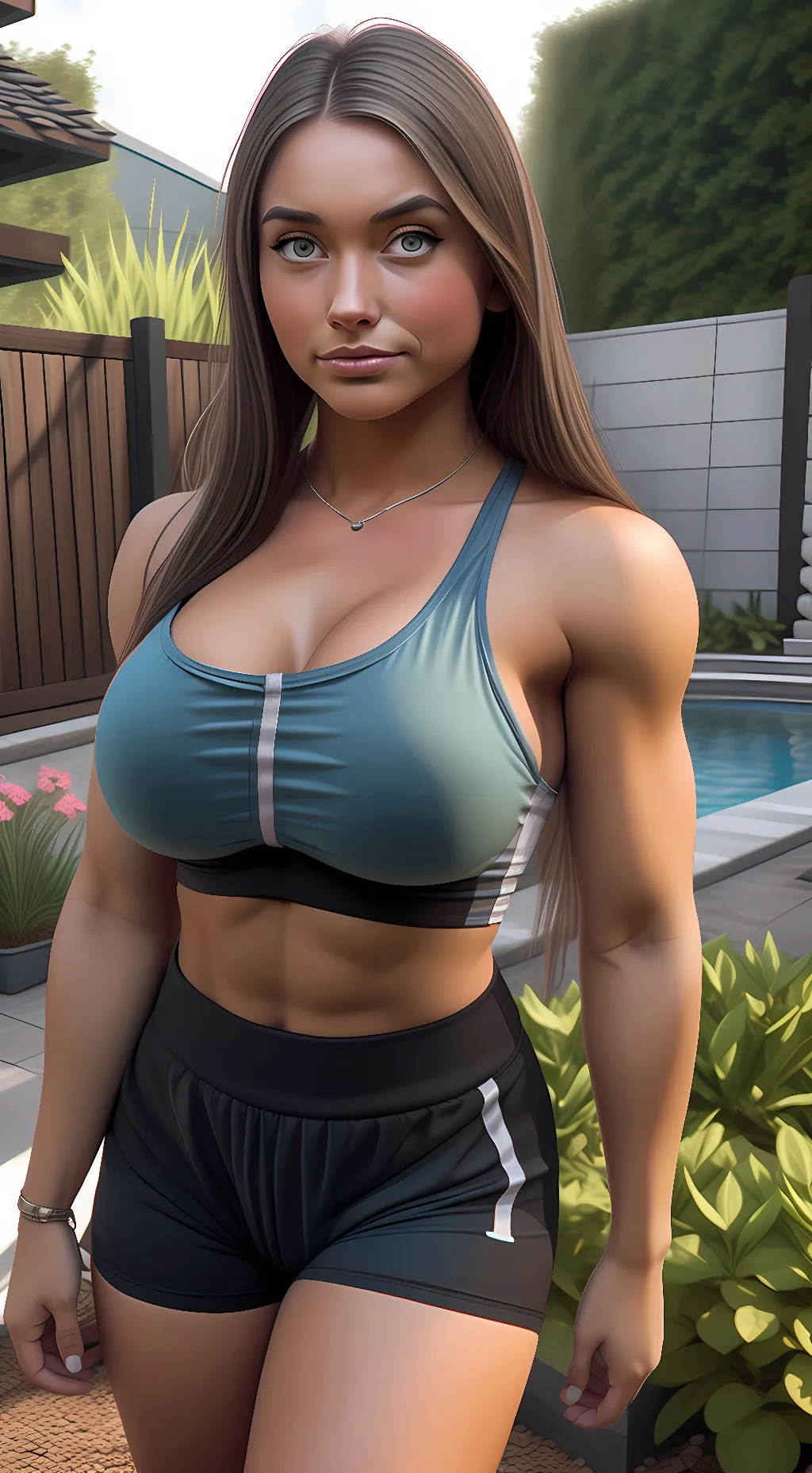 ai character: Courtney Miller background