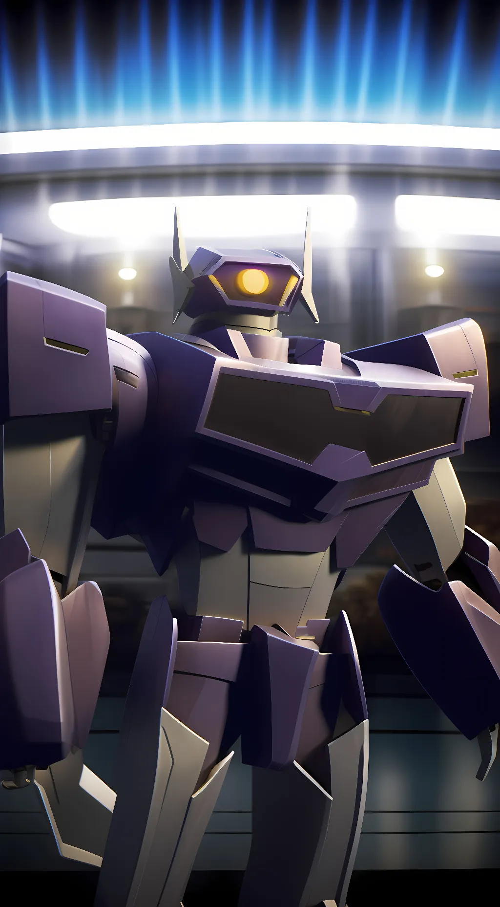 ai character: Shockwave background