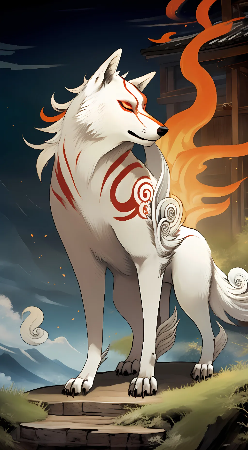 ai character: Ameratsu background