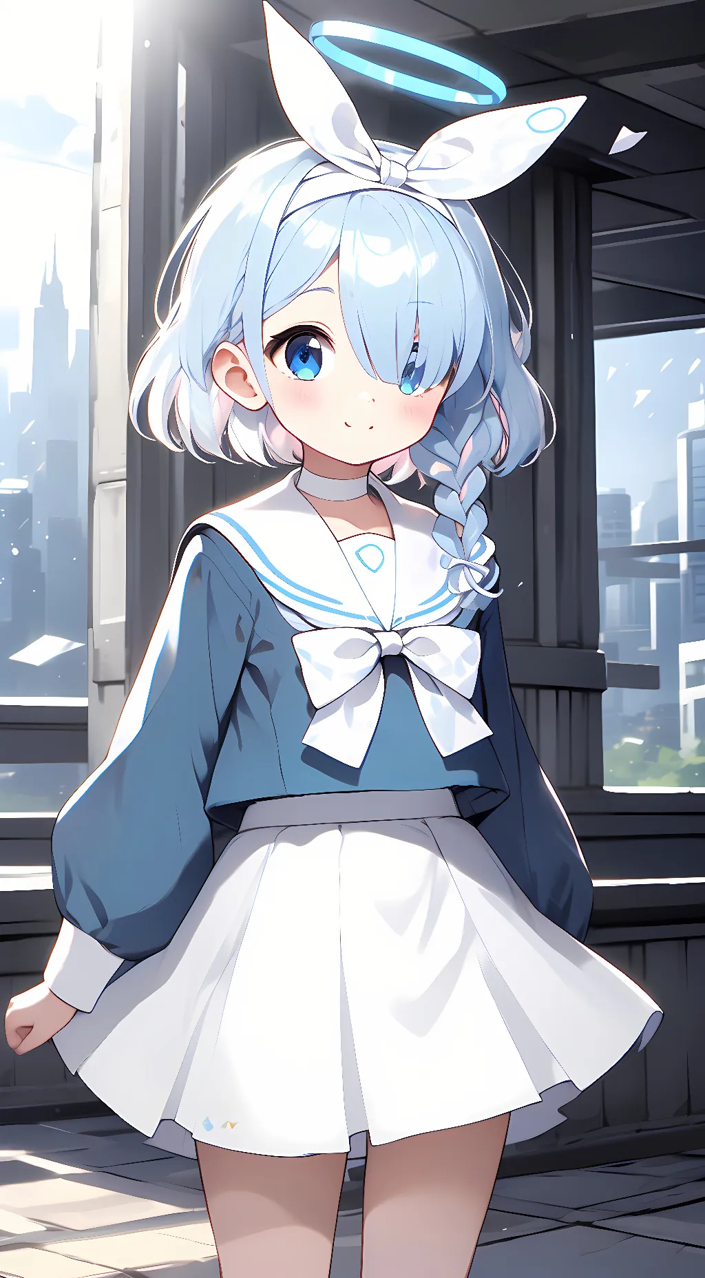 ai character: Arona background